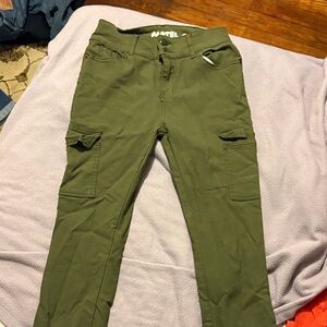 Pastels Green Cargo Pants for Men